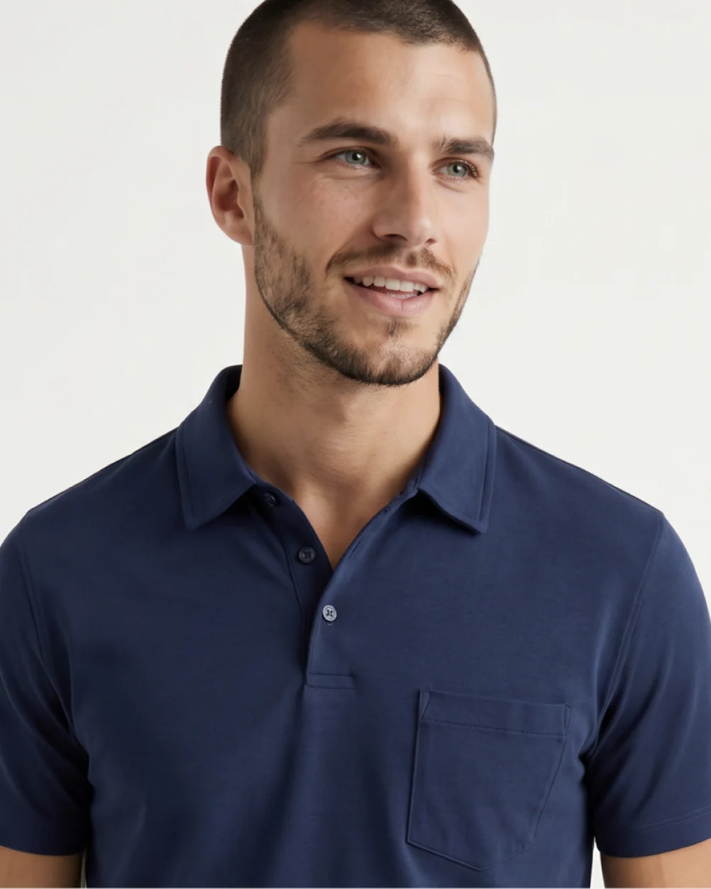 No Show Polo - Midnight Blue - Image 4