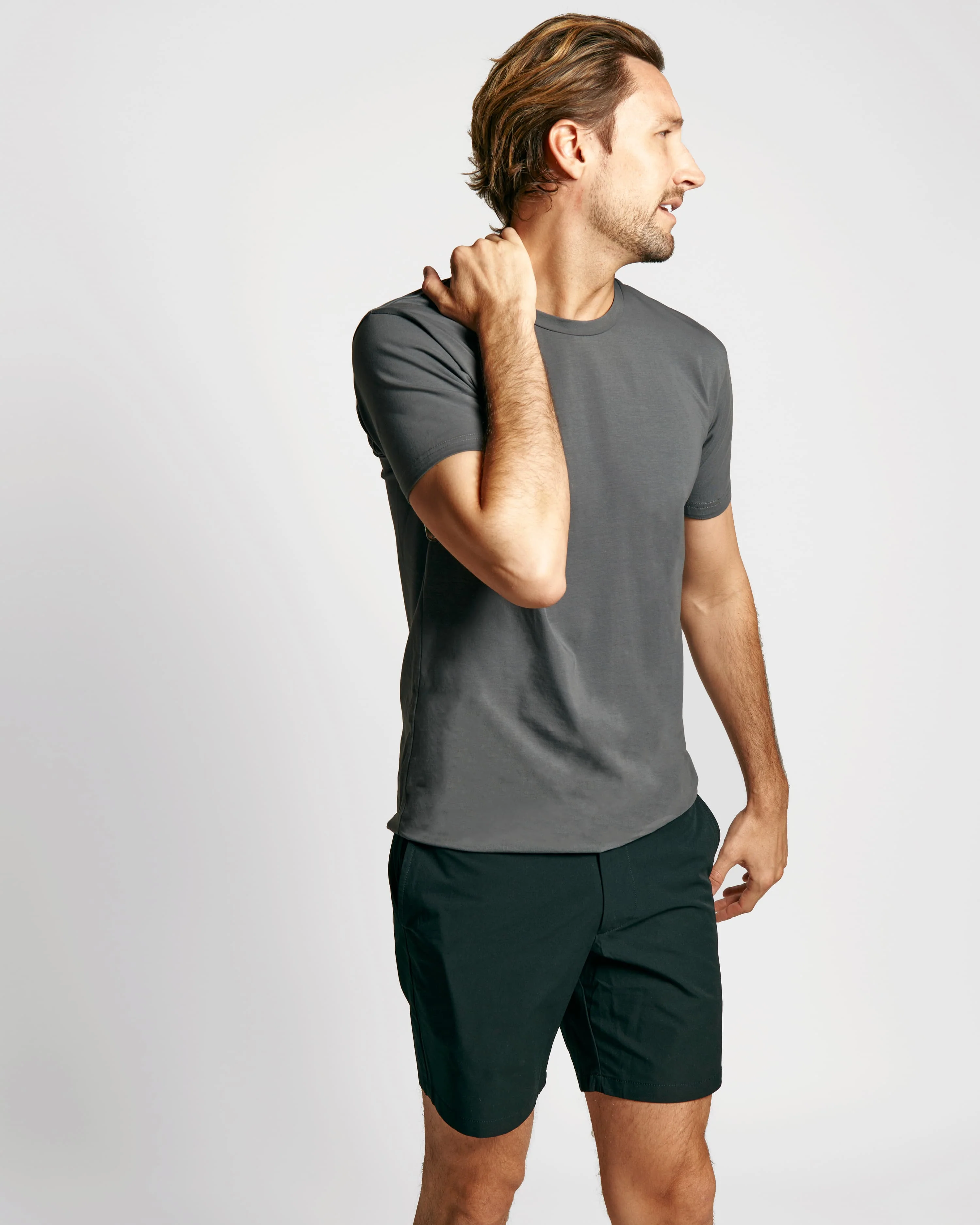 Sweat Defender Crew - Dark Grey - Image 3