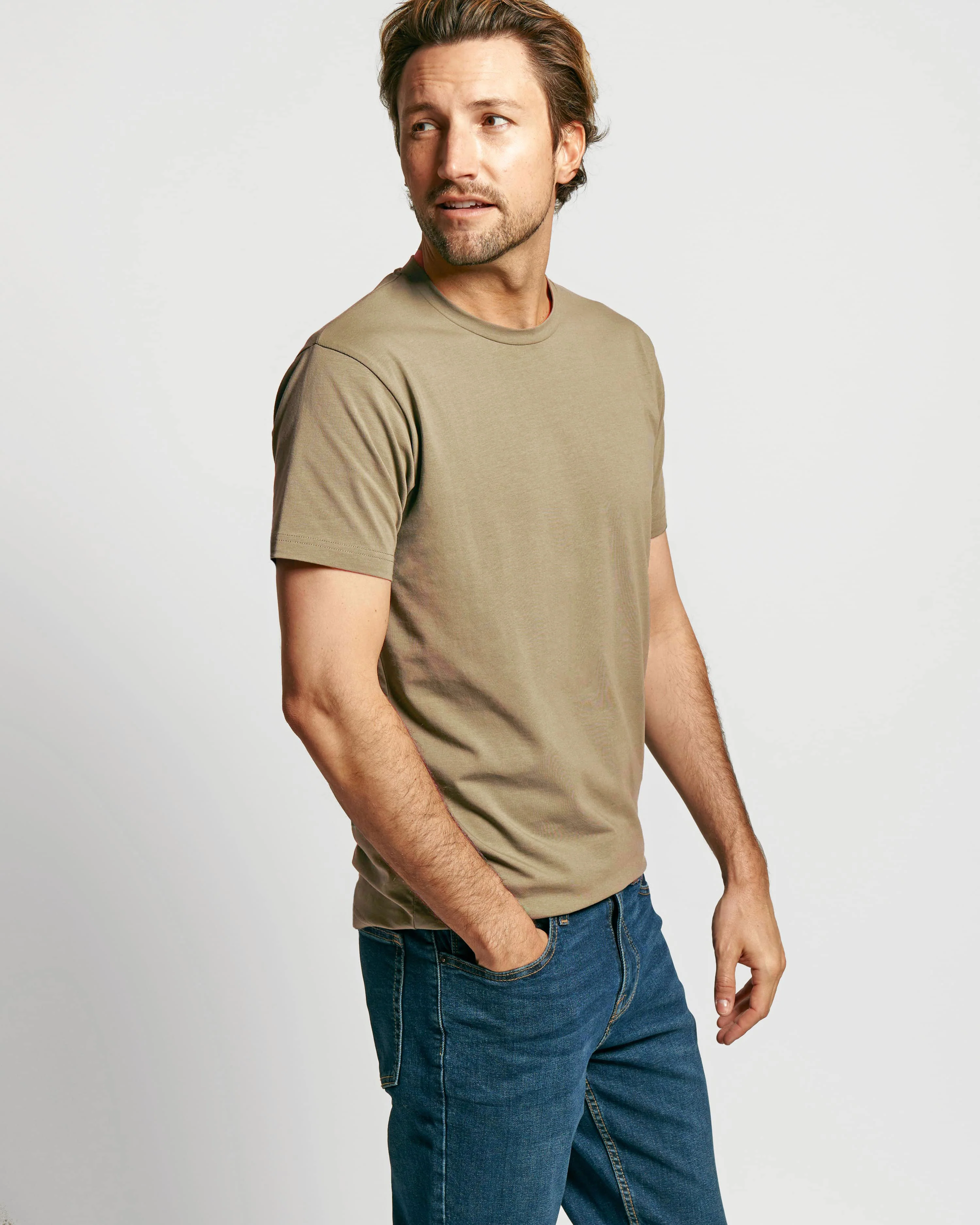Sweat Defender Crew - Smokey Taupe - Image 5