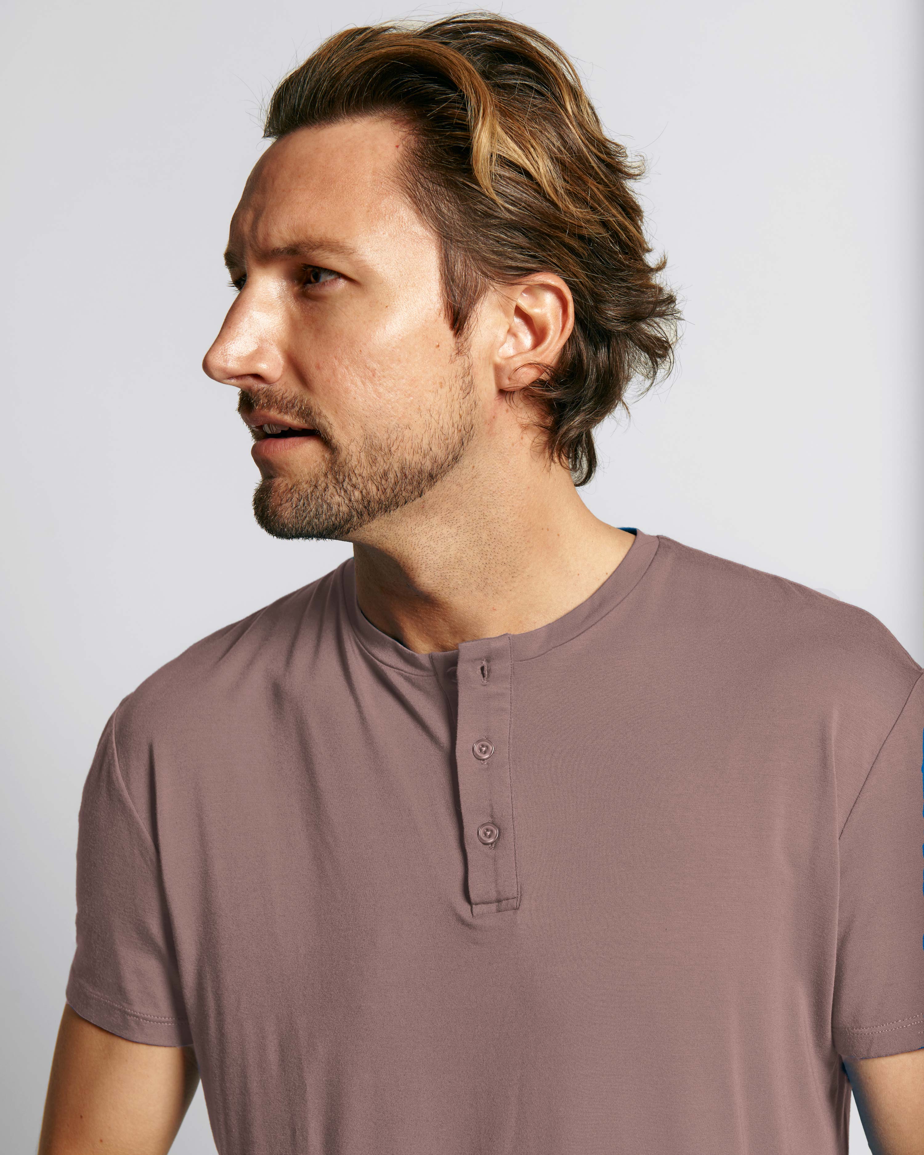 Sweat Defender Henley - Dusty Clay - Image 5