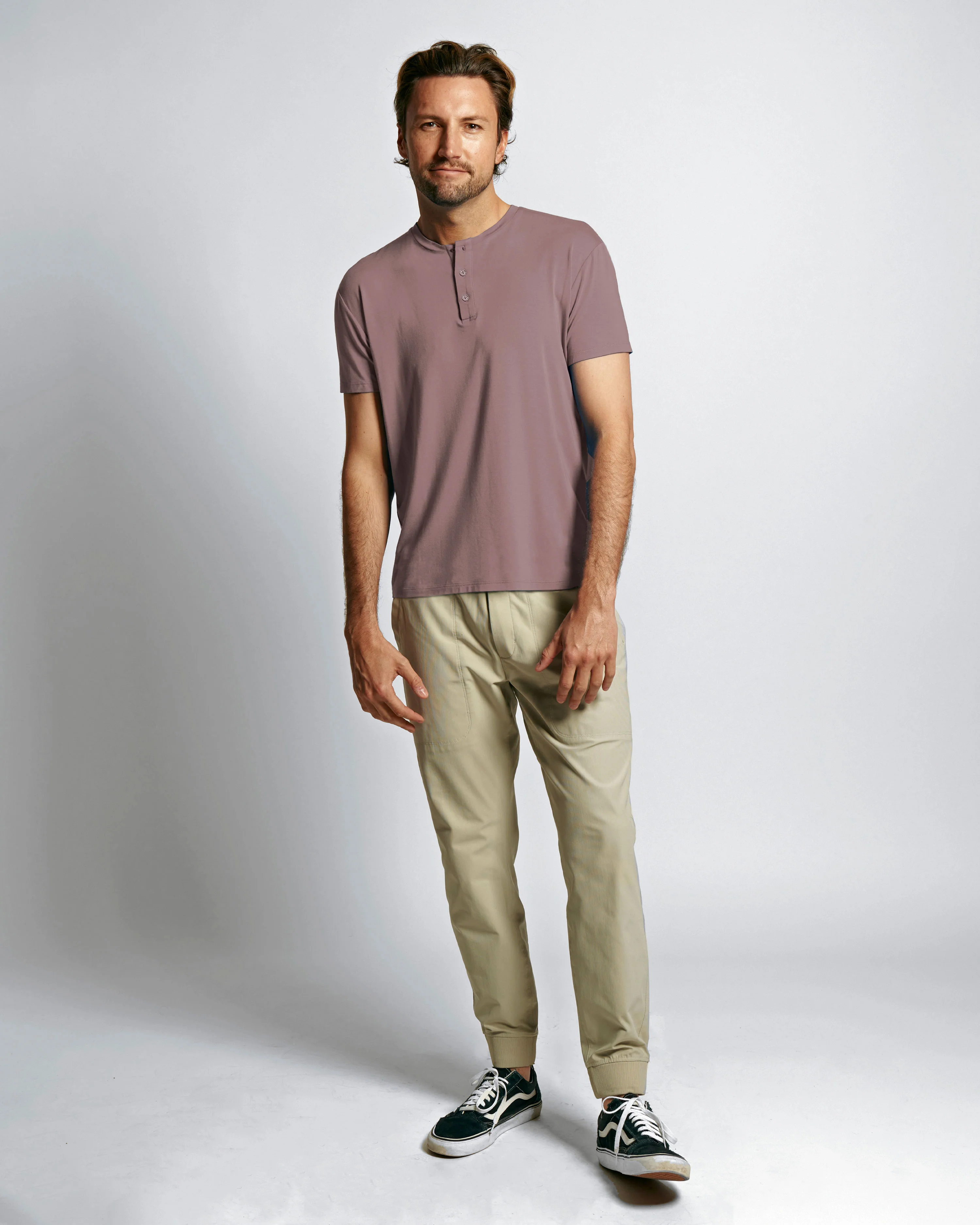 Sweat Defender Henley - Dusty Clay - Image 6