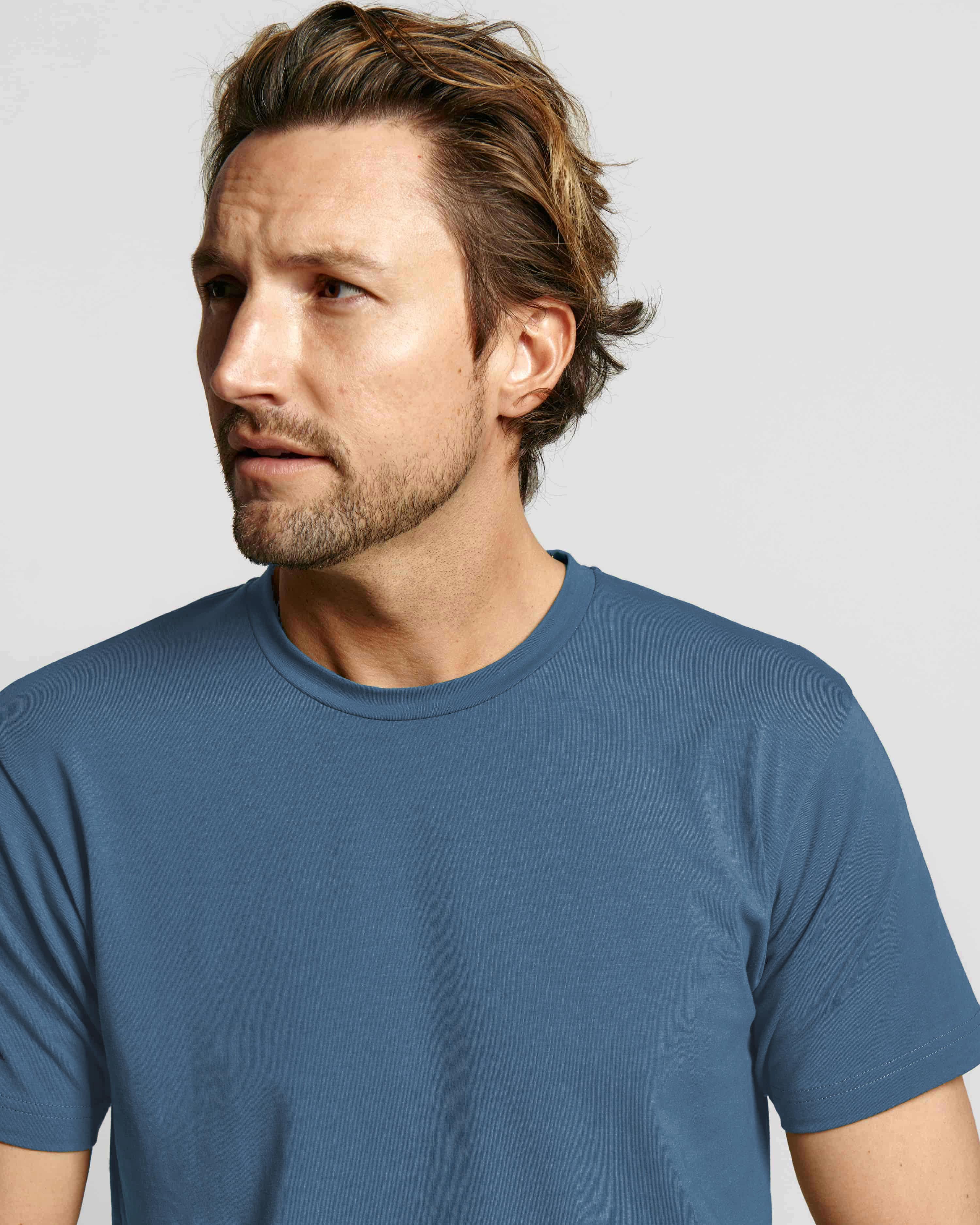 Sweat Defender Crew - Marine Blue - Image 4