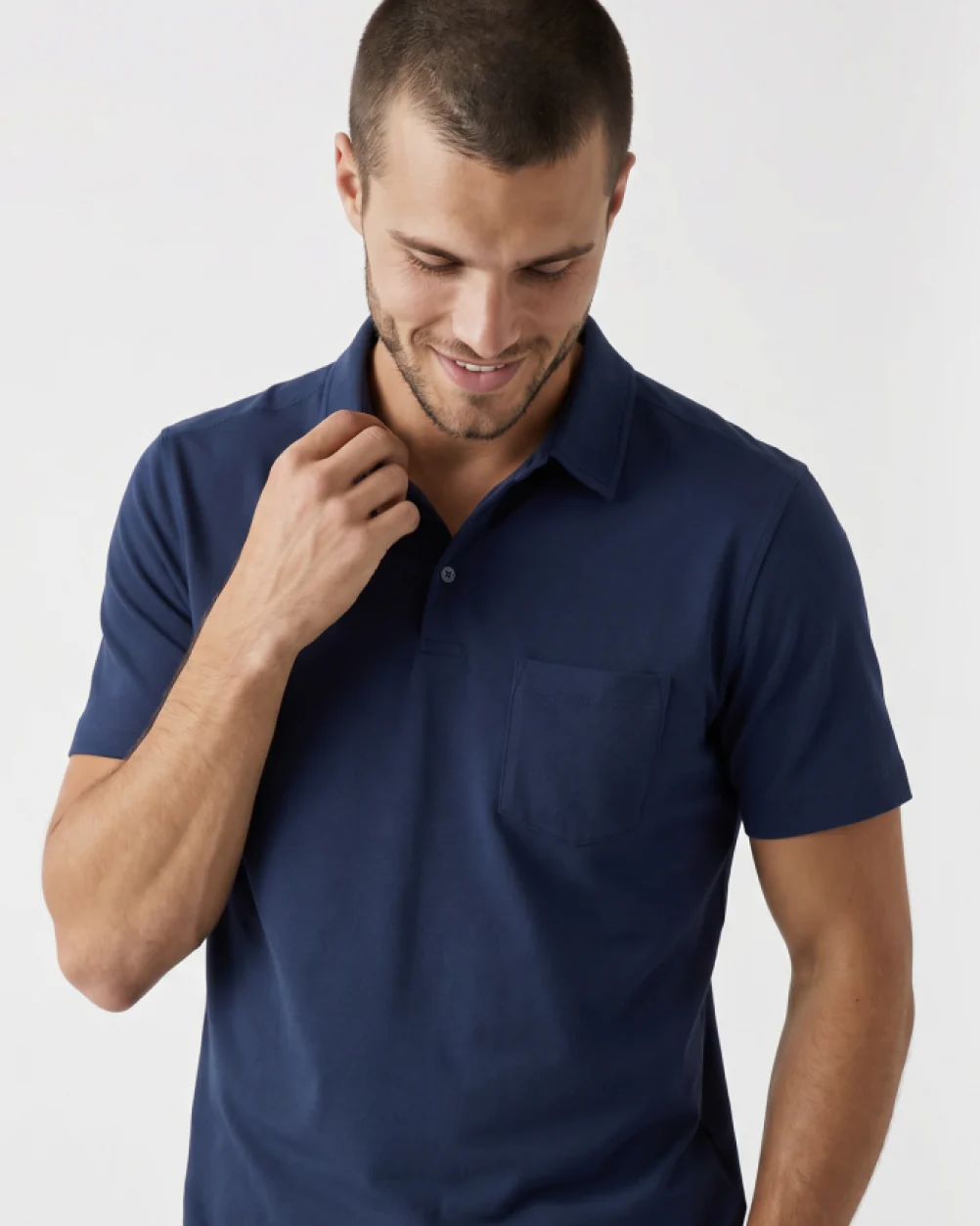 No Show Polo - Midnight Blue - Image 6
