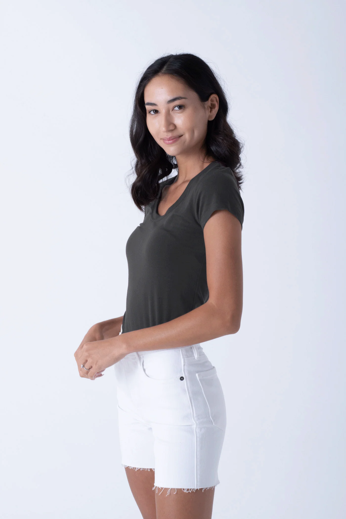 Women’s Sweat Defender T-Shirt - Asphalt - Image 3
